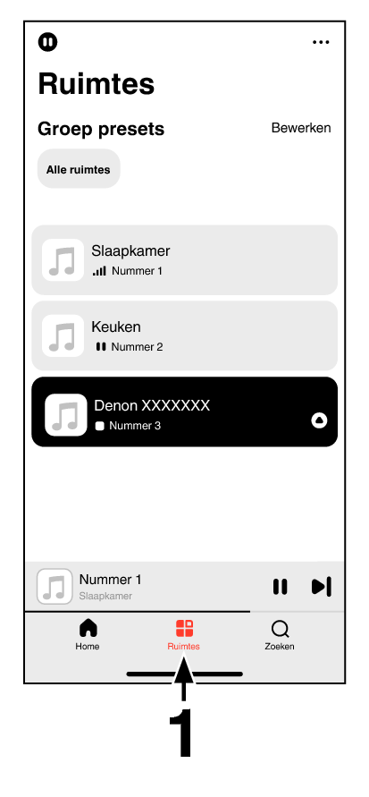App Select Room De XXXXXXX
